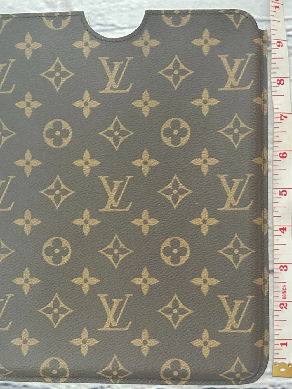 Louis Vuitton Monogram Canvas iPad Hard Case with Dust Bag